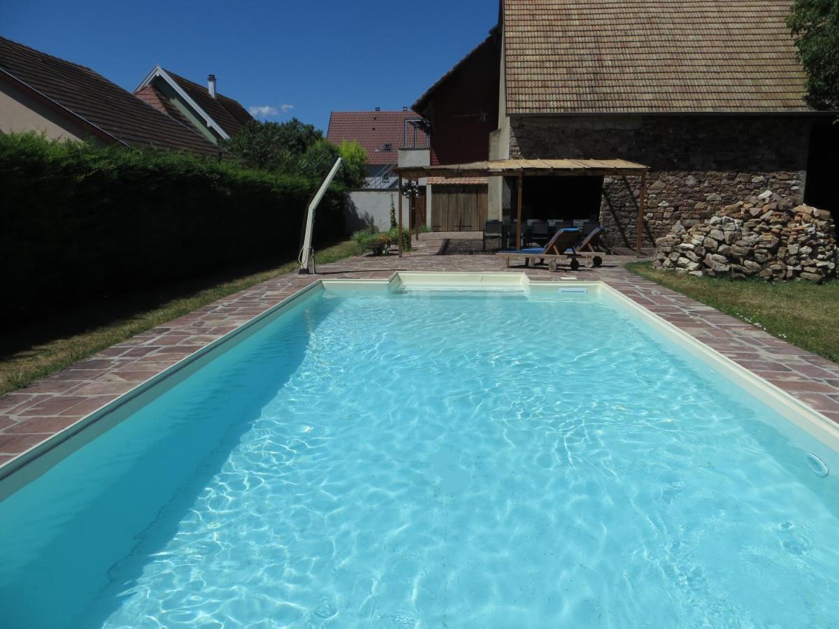 شقة Le 128, Duplex Alsacien 10 Personnes, Piscine Horbourg المظهر الخارجي الصورة